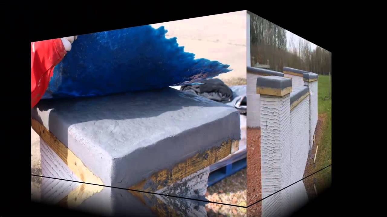 Creating Stone Copings With Wallcrete's Stone Effect Render