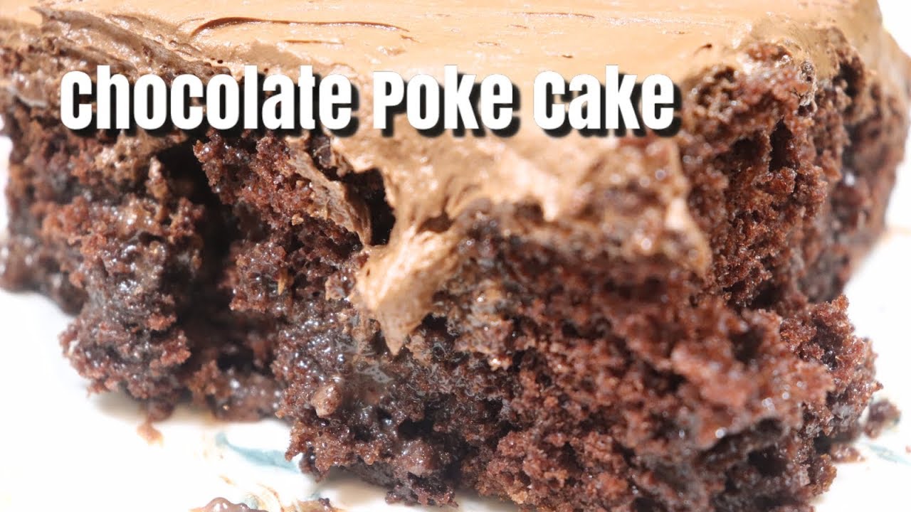 Chocolate Poke Cake | Chocolate Poke Cake Recipe | MOLCS Easy Recipes