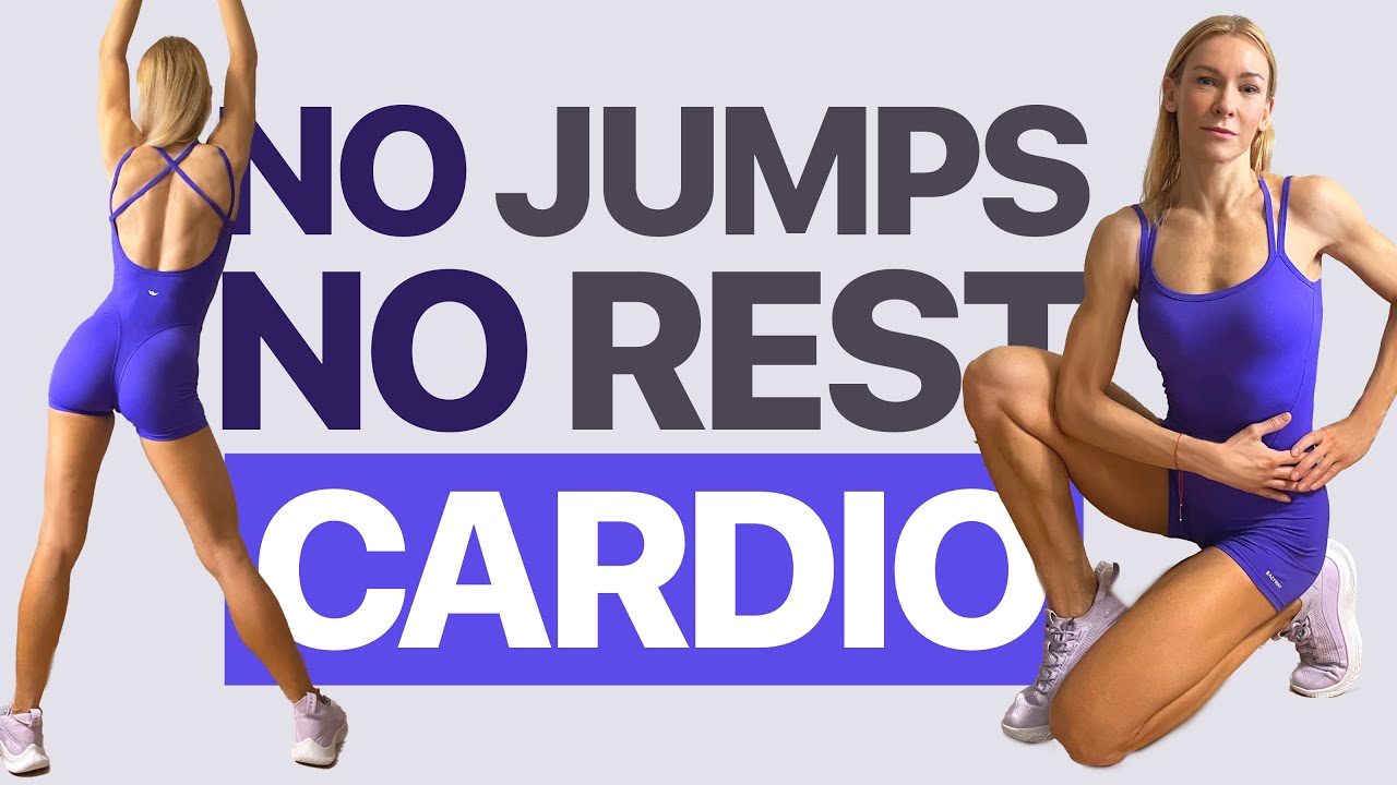 30 MIN FAT BURNING CARDIO For Weight Loss - No Jumping | NO REST [All Standing]