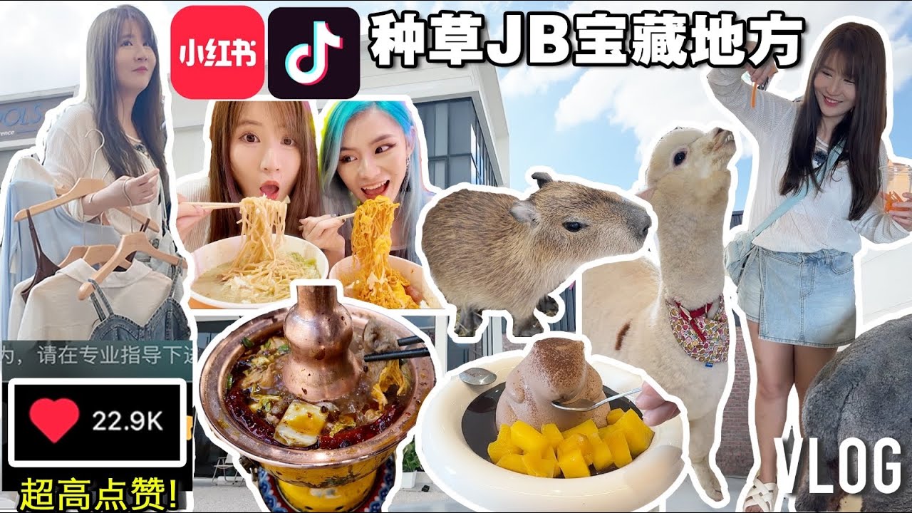 小红书/抖音点赞超高的新山地方! 挖到很多宝藏! 超好吃超好玩!「Johor Bahru Vlog」