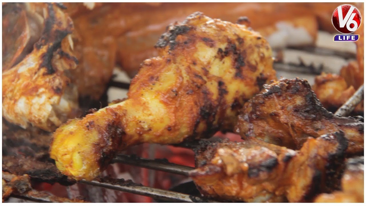 Chicken Leg Piece Fry & Kebabs | Village Barbecue | V6 Life