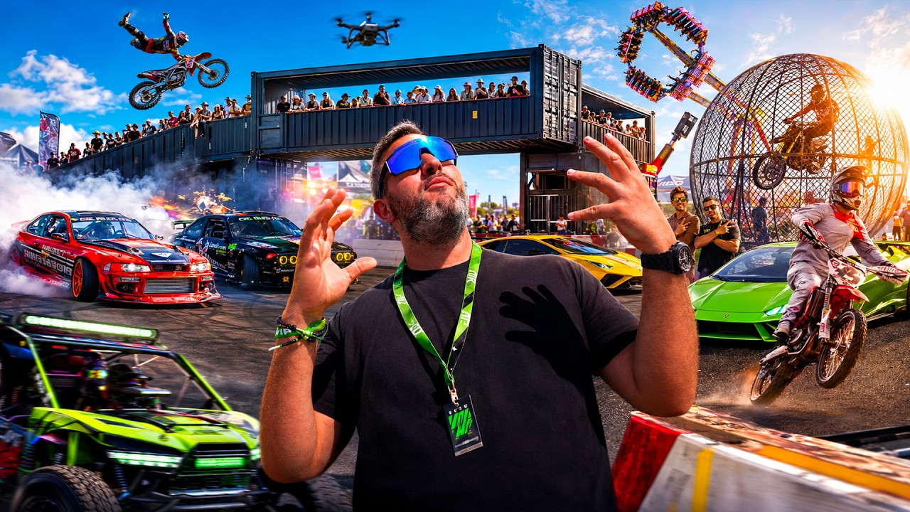 LA GUERRE AU XLESS FESTIVAL !! JE MONTE DANS LA E30 V10 !!