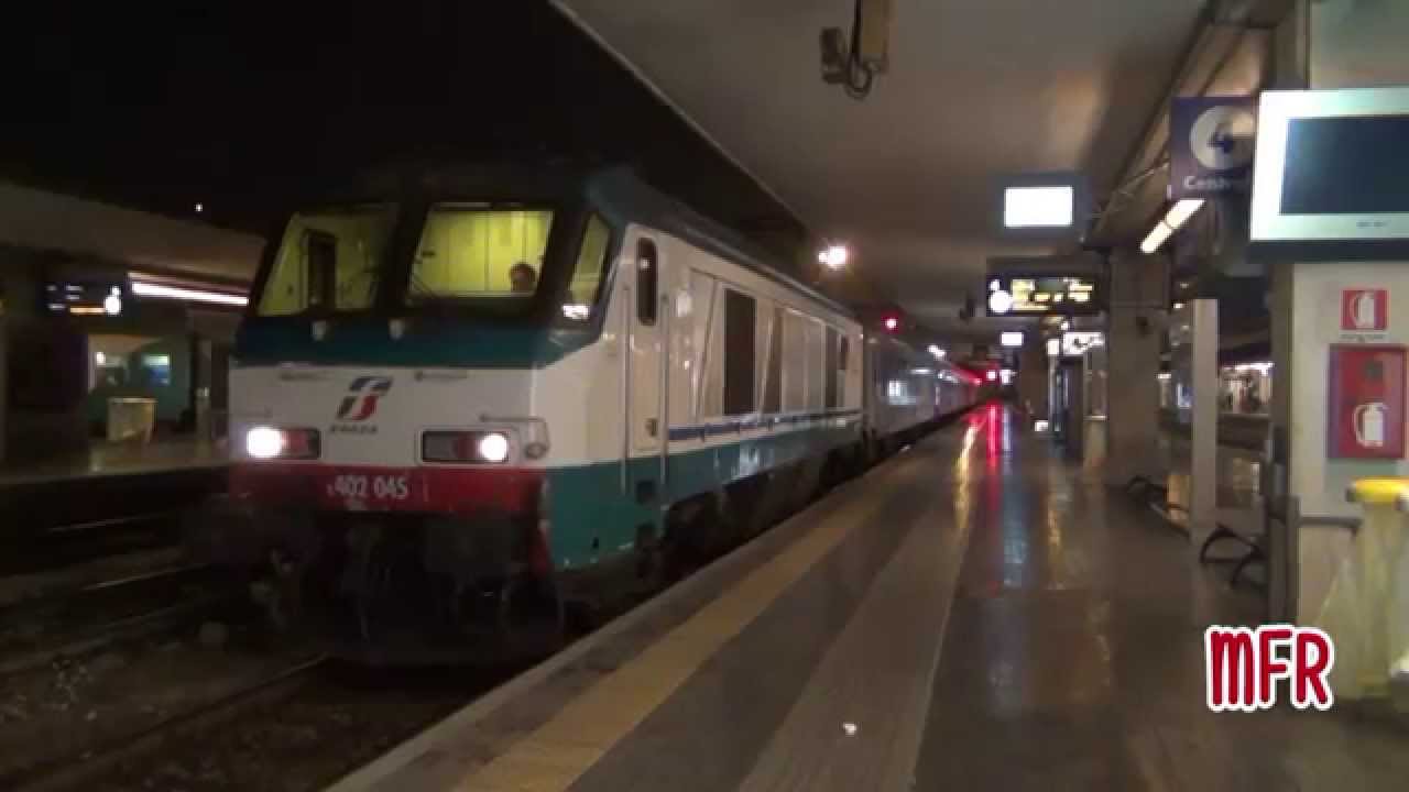 EN 484 Bologna - Muenchen HBF e EN 234 Roma - Wien M.: NOTTI INTERNAZIONALI a BOLOGNA CENTRALE.