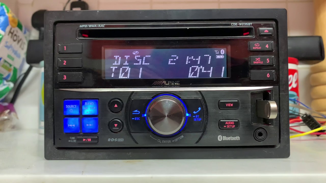 Alpine CDE W235BT