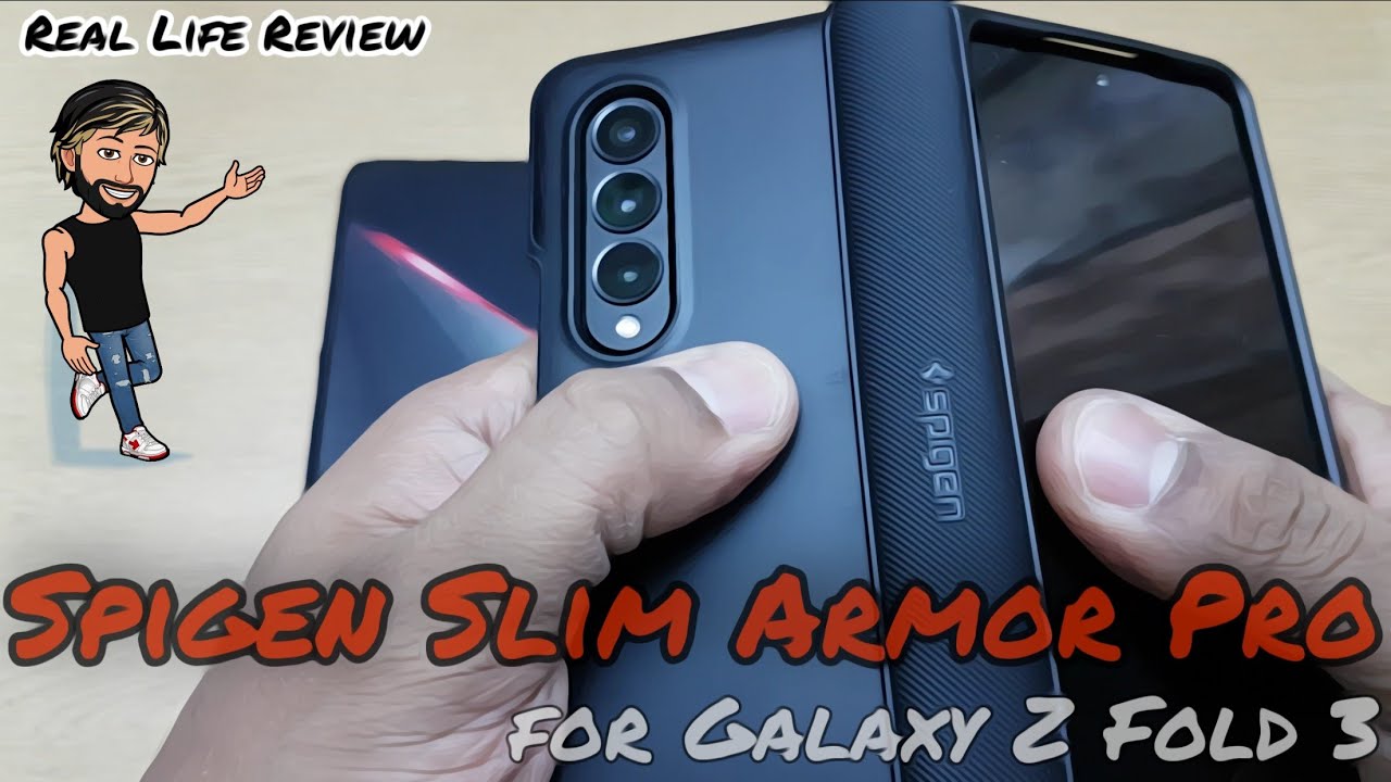 Spigen Slim Armor Pro for Galaxy Z Fold 3- Real Life Review (English)