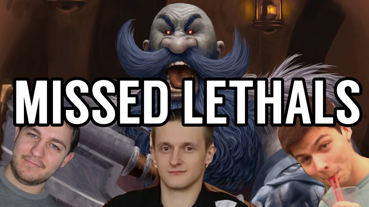 Hearthstone Missed Lethals #4 - PATRON EDITION