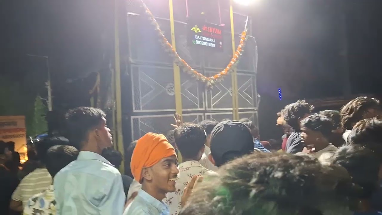 DJ SHYAM DALTONGANJ  DJ SHASHI CABINET GANESH PUJA ROD SOW HAD BASS 🥶🥶 🥵🥵 2025
