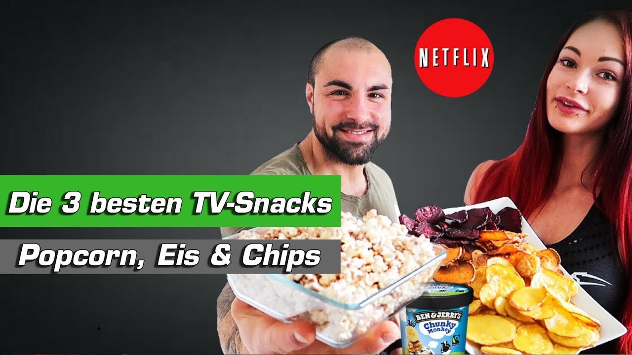 NETFLIX & SNACK - 3 kalorienarme und gesunde TV-Snacks