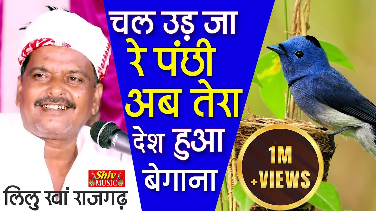 बहुत ही दुःख भरा भजन || चल उड़ जा रे पंछी तेरा देश हुआ बेगाना || आप के भी आखो में आँसू ,लीलू खां