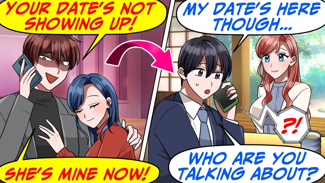 My Coworker Told Me on the Day of My Arranged Date Saying He Stole My Date! But...[RomCom Manga Dub]