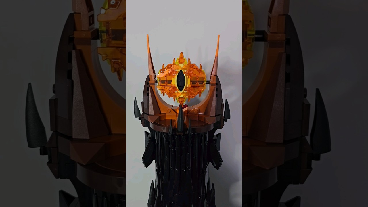 Lego Lord of the Rings: Barad-d&ucirc;r #legolotr #sauron #lordoftherings