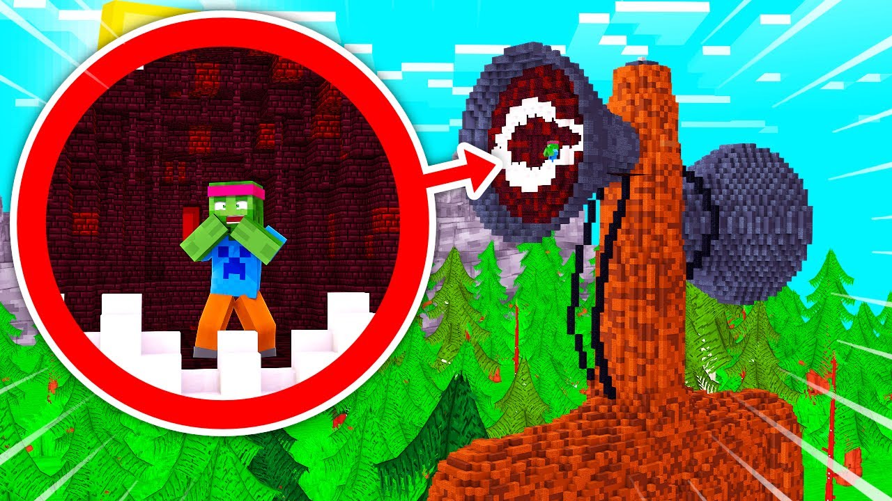 SIREN HEAD ME MANGE SUR MINECRAFT ! 😨 JE SURVIS À L'INTÉRIEUR DE SIREN HEAD !
