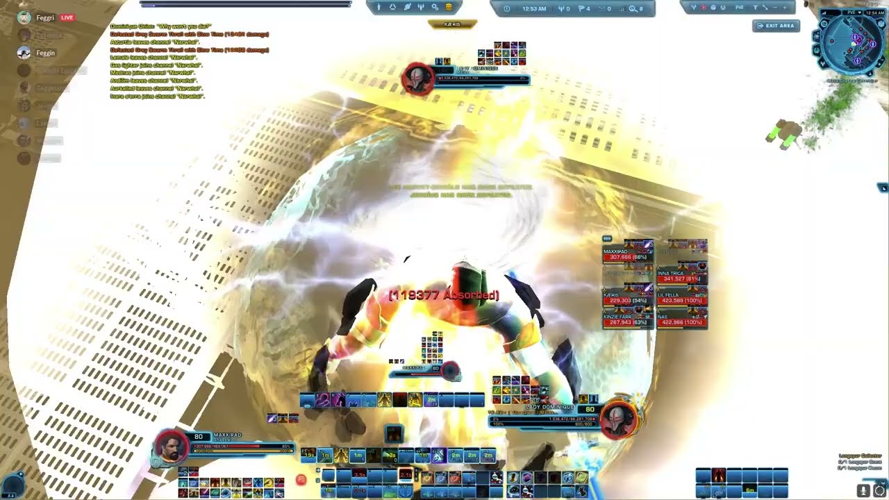 R4 - 8VM Lady Dominique without healers | Team Late Night Squad