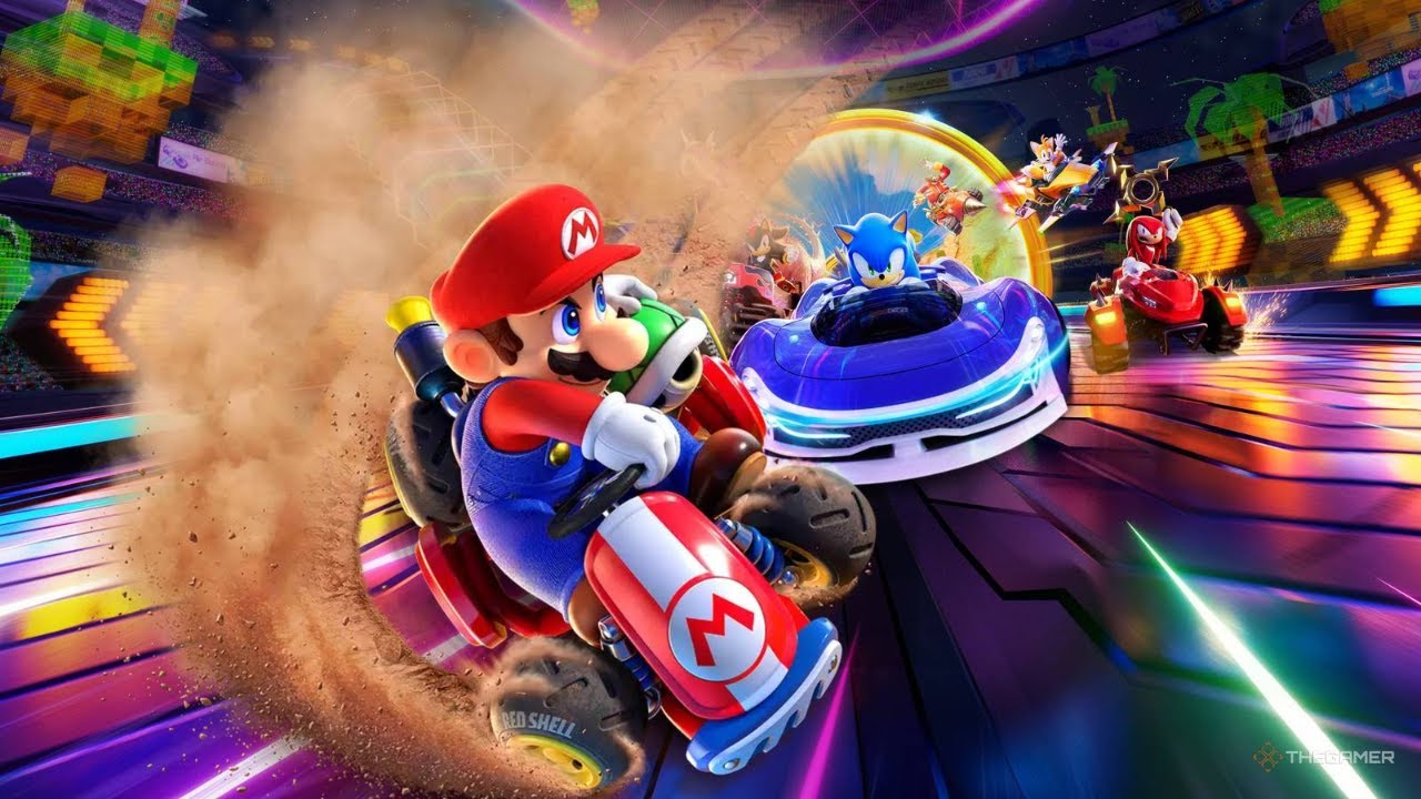 It's MARIO Racing with a SONIC Voice Actor?? [FAMILY FRIENDLY!]