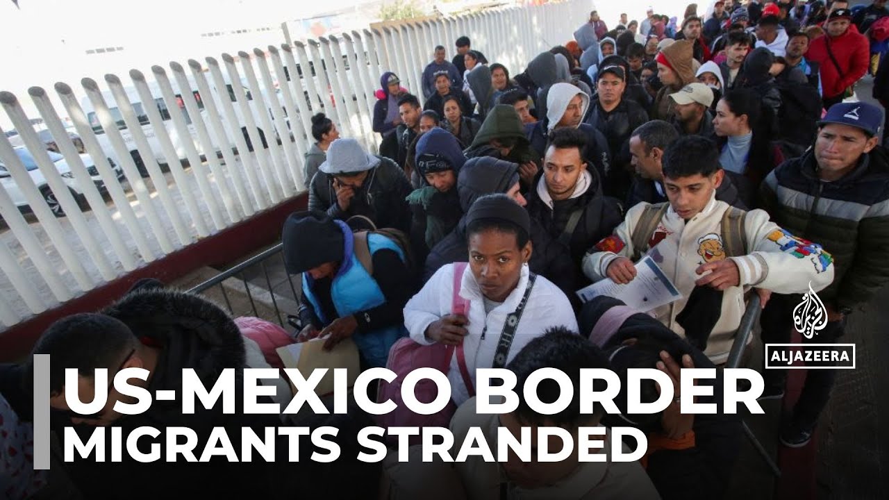 US southern border shutdown: Migrants stranded on day three of Trump's presidency