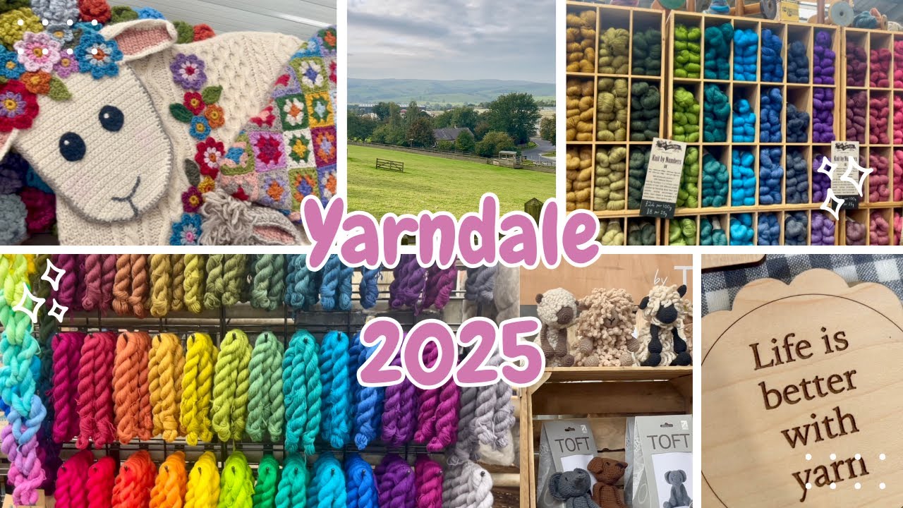 Yarndale 2025 | Festival vlog and haul! 🧶 🐑
