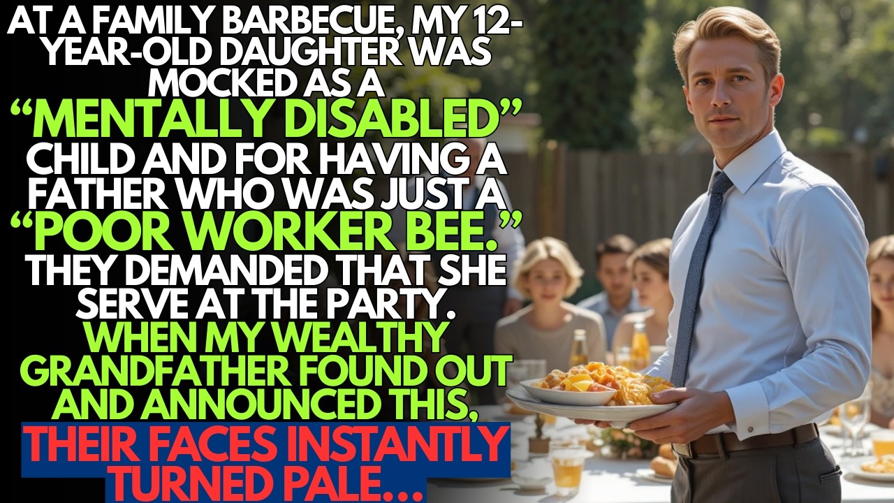 The family mocked my 12 year old daughter as mentally disabled and her dad a poor worker bee
