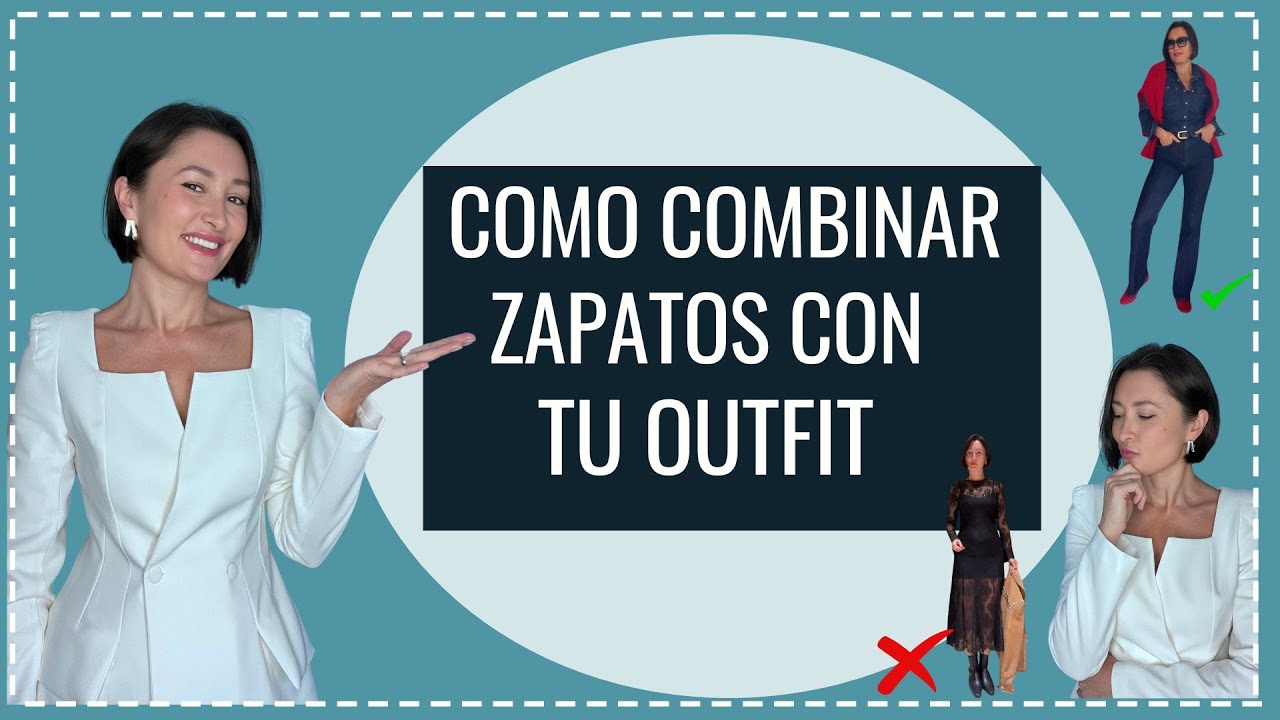 Trucos para COMBINAR Zapatos con Tu Outfit#modamujer #zapatosdemoda