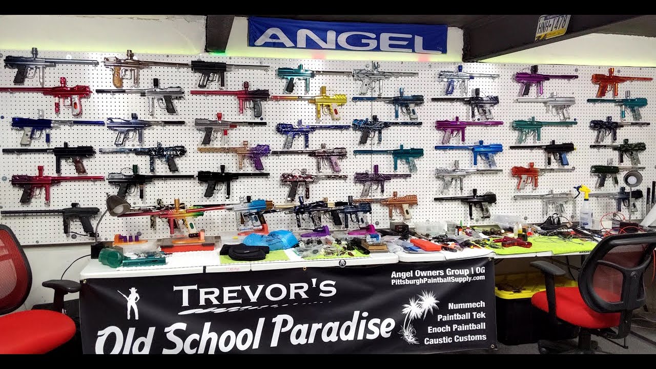 Shop Tour - My Paintball Collection at its peak! FOR SALE