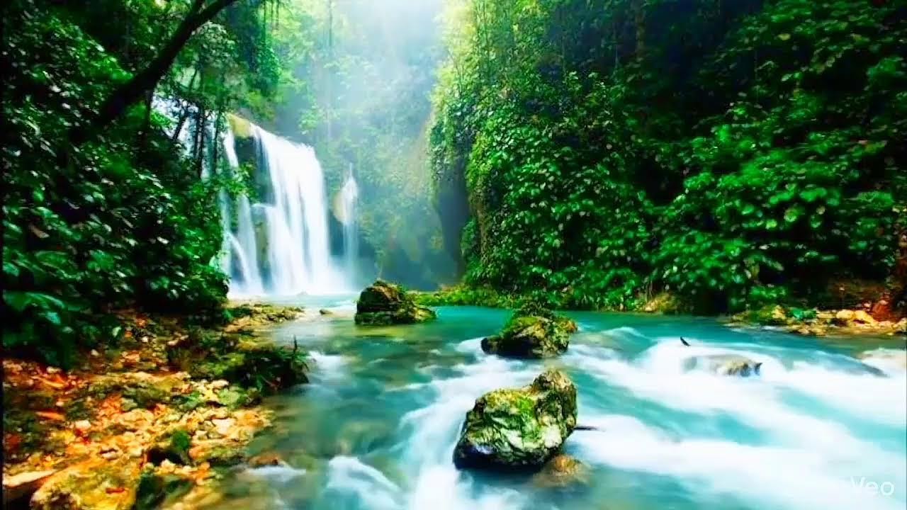Clear Flowing Water Sounds for Relaxation & Brain Therapy | Stress Relief & Deep Cal