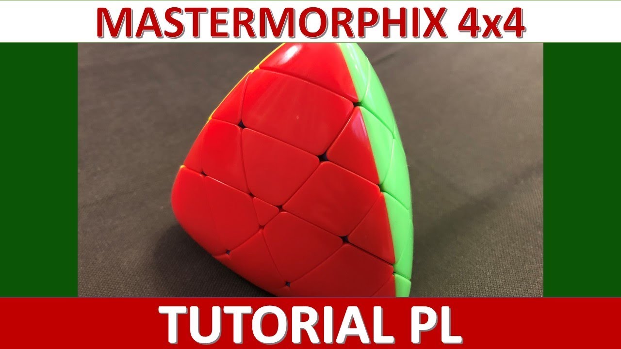 Mastermorphix 4x4 cube TUTORIAL PL