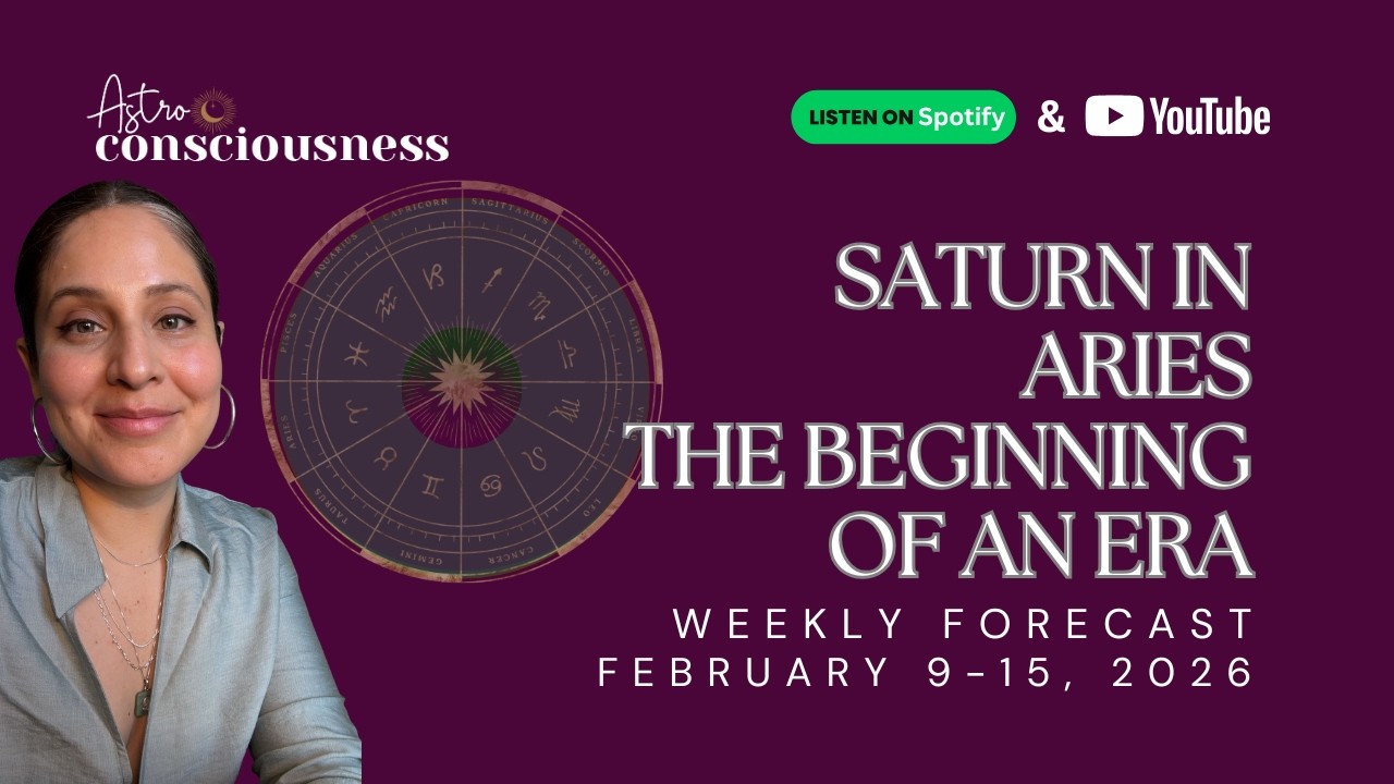 SATURN IN ARIES FEBRUARY 2026 - APRIL 2028 - VENUS IN PISCES - MERCURY CONJUNCT NORTH NODE IN PISCES
