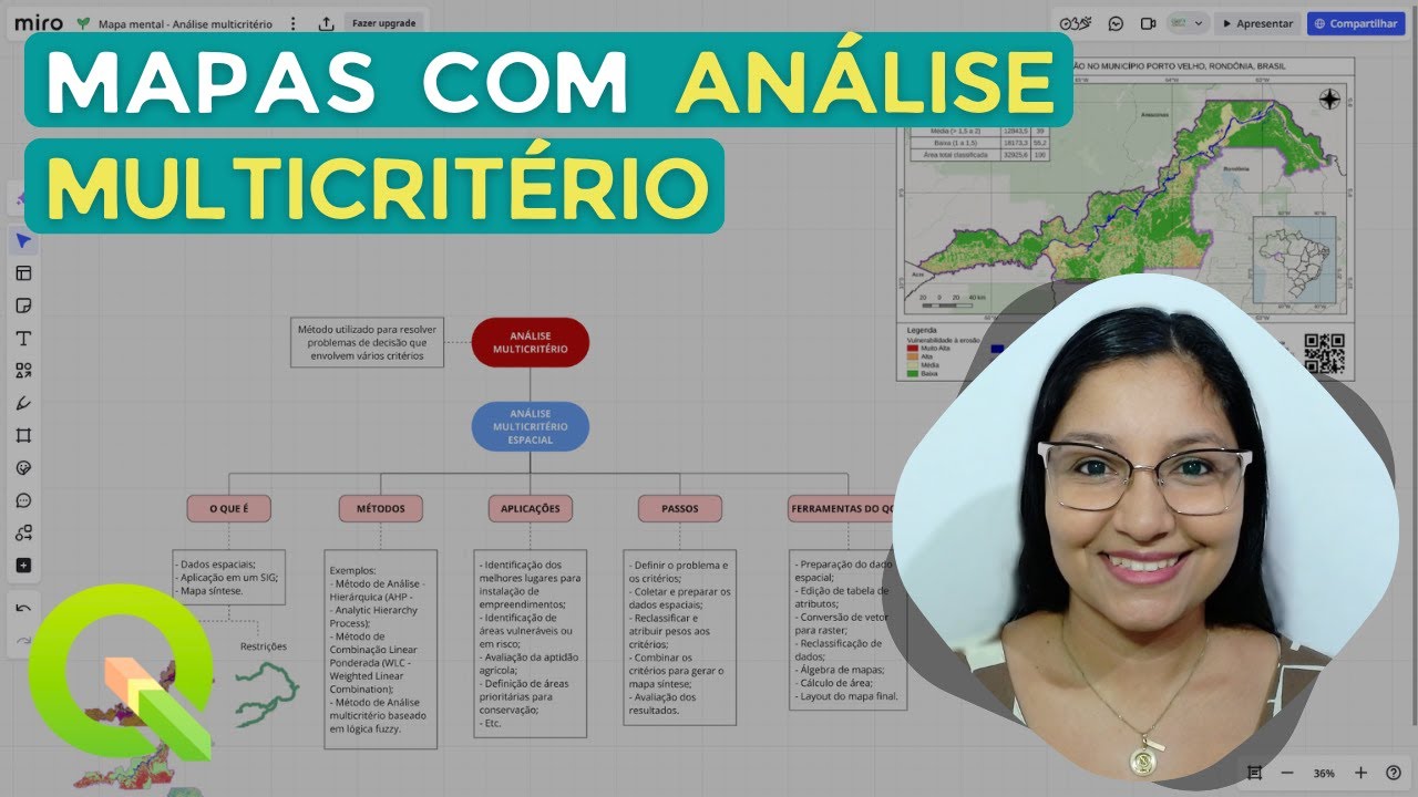 Mapas com análise multicritério e ferramentas do QGIS - O que você precisa saber