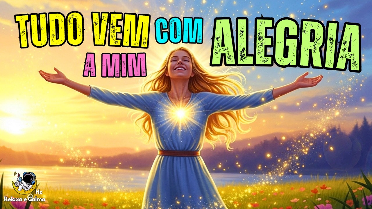 🌞 TUDO VEM A MIM COM ALEGRIA | Mantra Musical para Prosperidade, Facilidade e Gratid&atilde;o