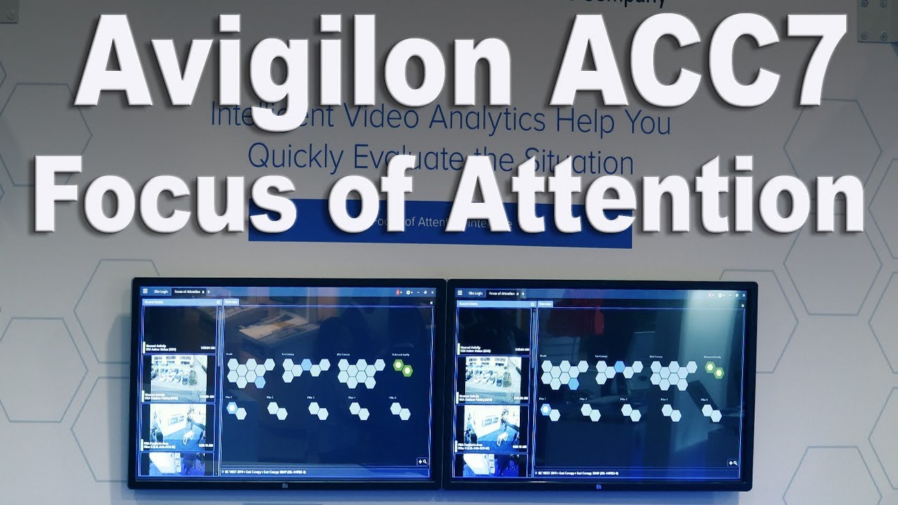 Avigilon ACC7 Focus of Attention Demo (ISC West 2019)