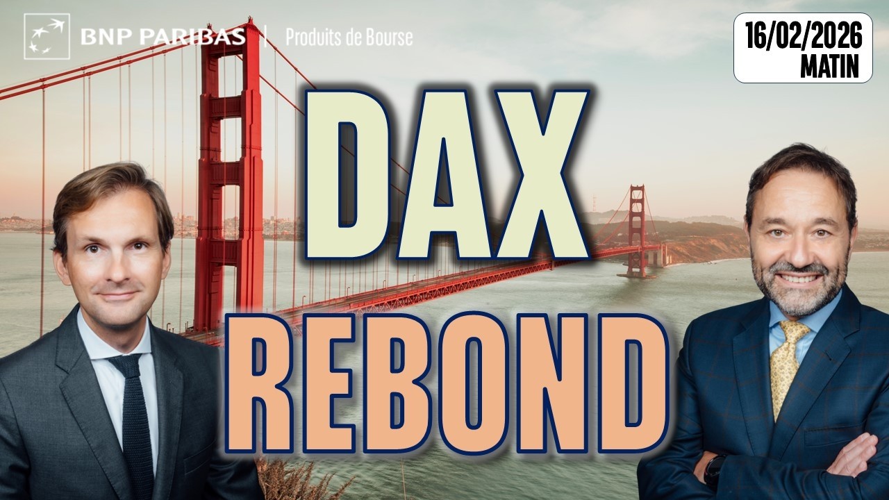 DAX : Rebond à l'ouverture - 100 % Marchés - 16/02/2026 - M