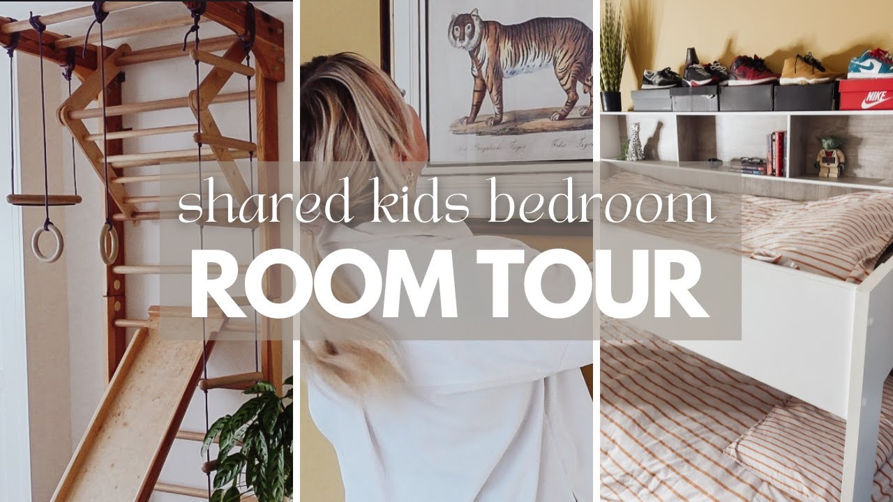 Kids Bedroom Ideas - 5 creative spaces we've added to our kids shared bedroom // SJ STRUM Boys Room