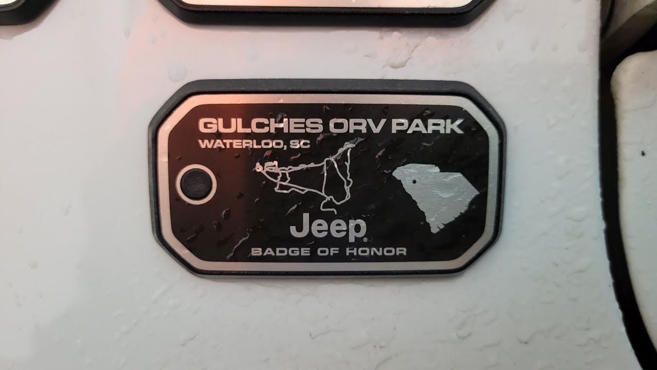 Gulches ORV Park Jeep Badge of Honor Trail
