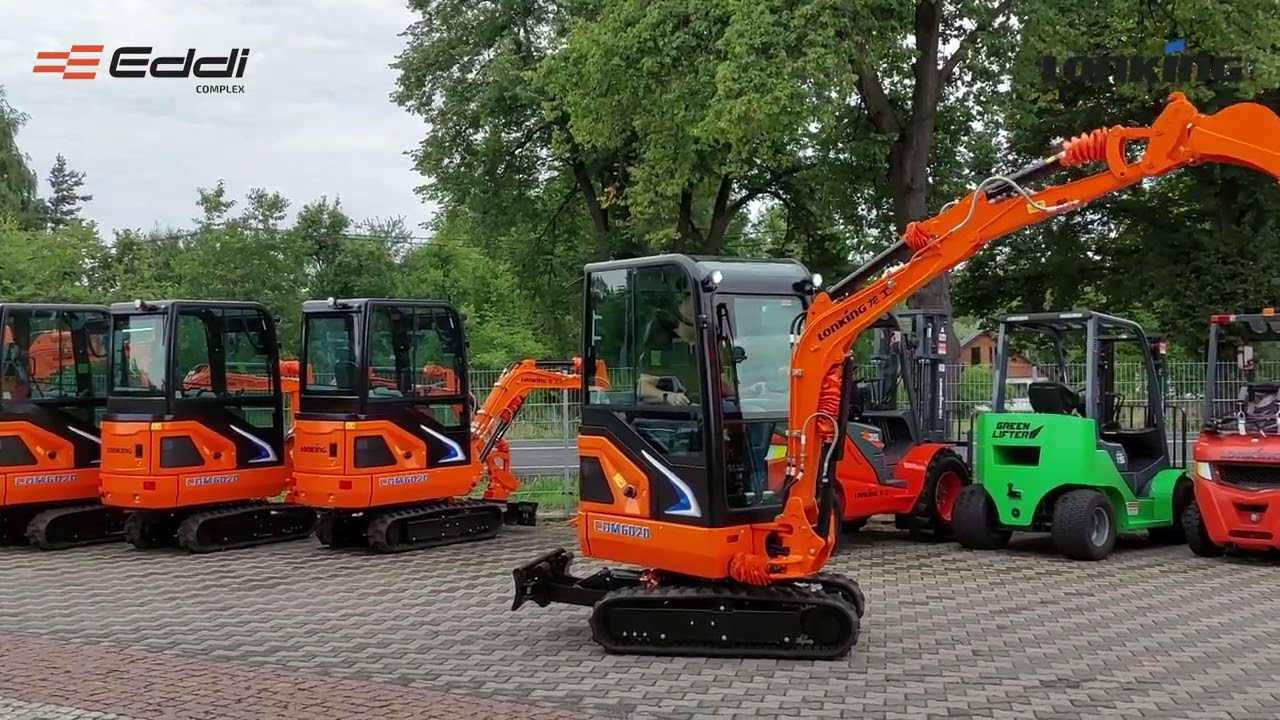 Lonking CDM6020 minikoparka gąsienicowa Eddi Complex