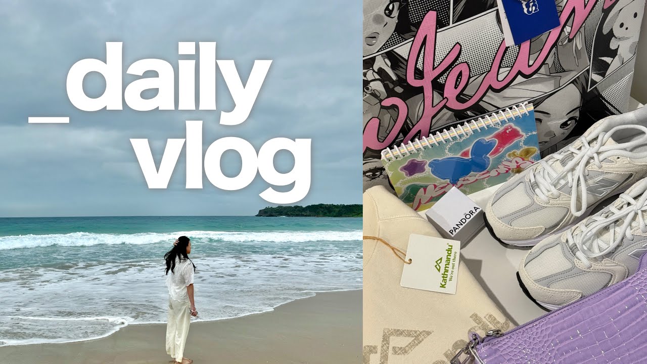 daily vlog 🪩 beach trip, zb1 album unboxing, celebrating christmas & new year