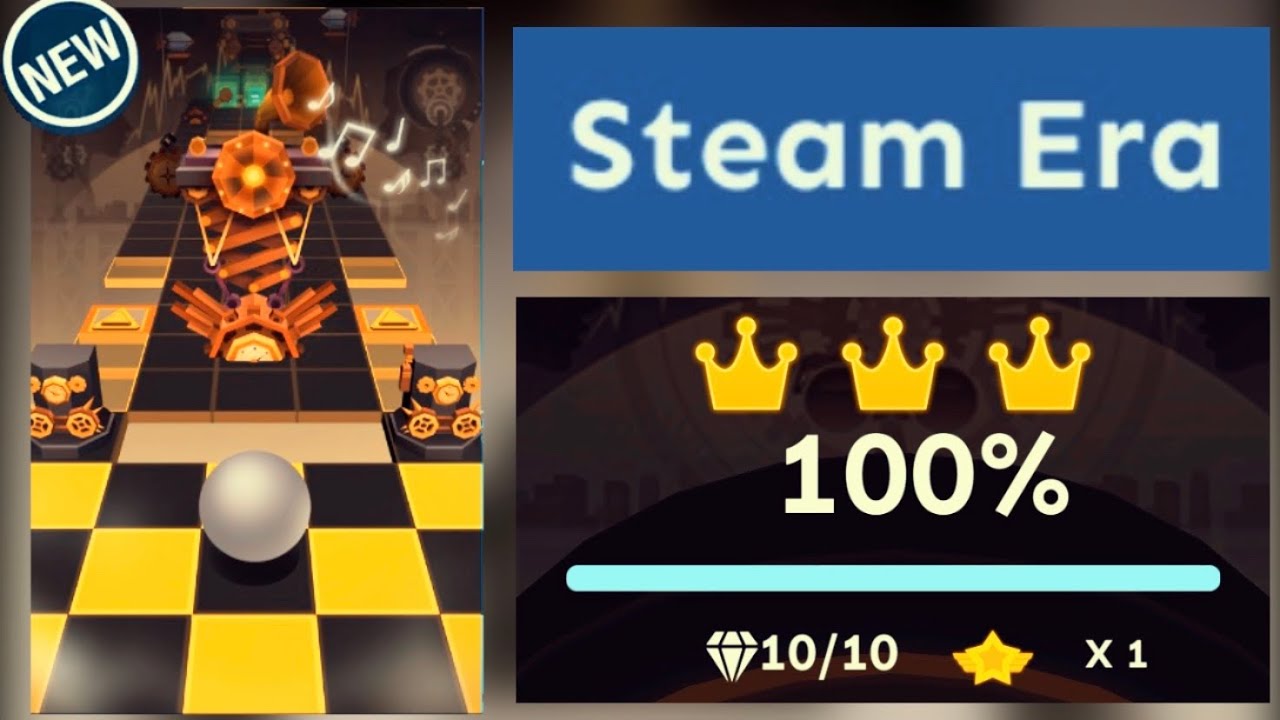 Rolling Sky - Steam Era Level 51 [OFFICIAL]