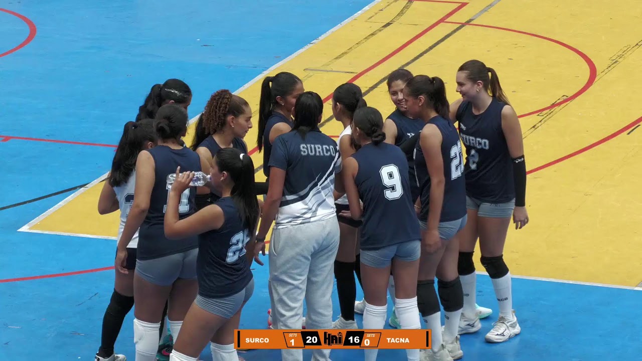 TACNA VS SURCO NACIONAL SUB 15 DE VOLEY 23 DE FEBRERO