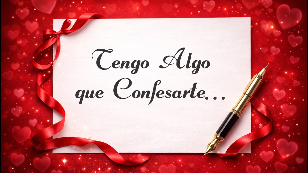 💌 Abre este mensaje… aquí te digo todo lo que nunca me atreví a decirte 🥺🌙 | Carta de Amor ❤️