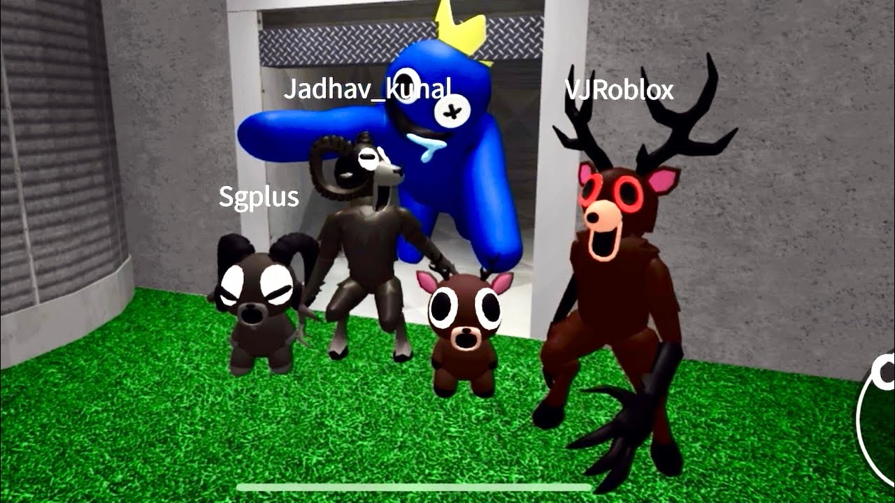 Playing As Baby Deer Ram Vs Deer Ram In Rainbow Friends Chapter 1 Full Gameplay 