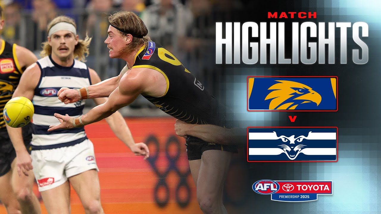 West Coast Eagles v Geelong Cats Highlights | Round 12, 2025 | AFL