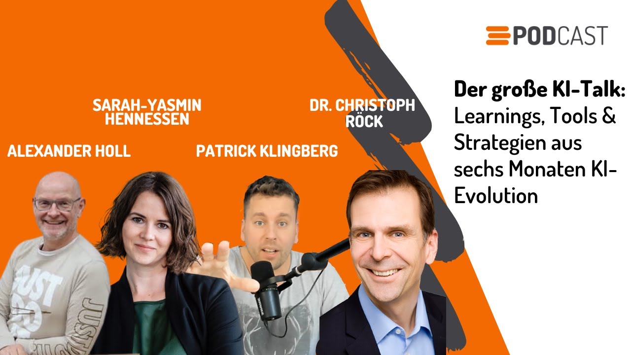 Der große KI-Talk: Learnings, Tools & Strategien aus sechs Monaten KI-Evolution