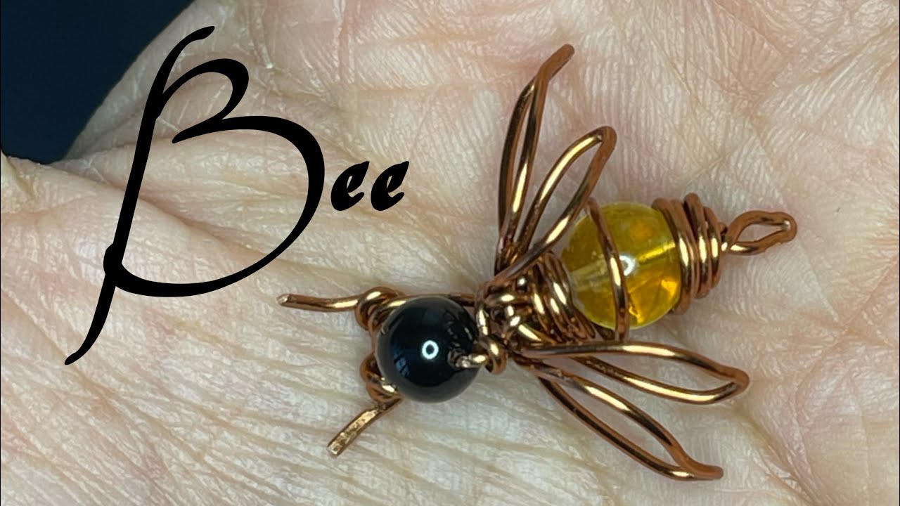 🇵🇭 bee wire art | bee wire charm | wirewrapped insect