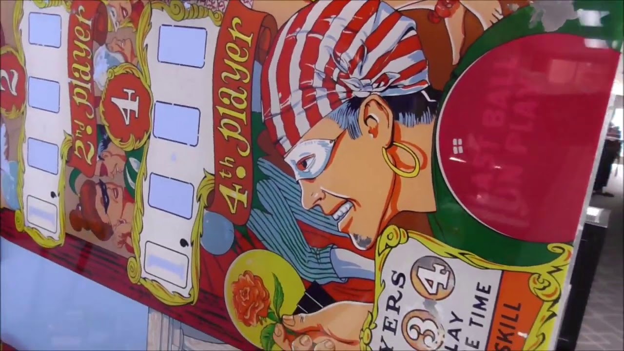 Repainting and Trying to Save The Old 1966 Gottlieb MASQUERADE Pinball Machine Backglass - #5
