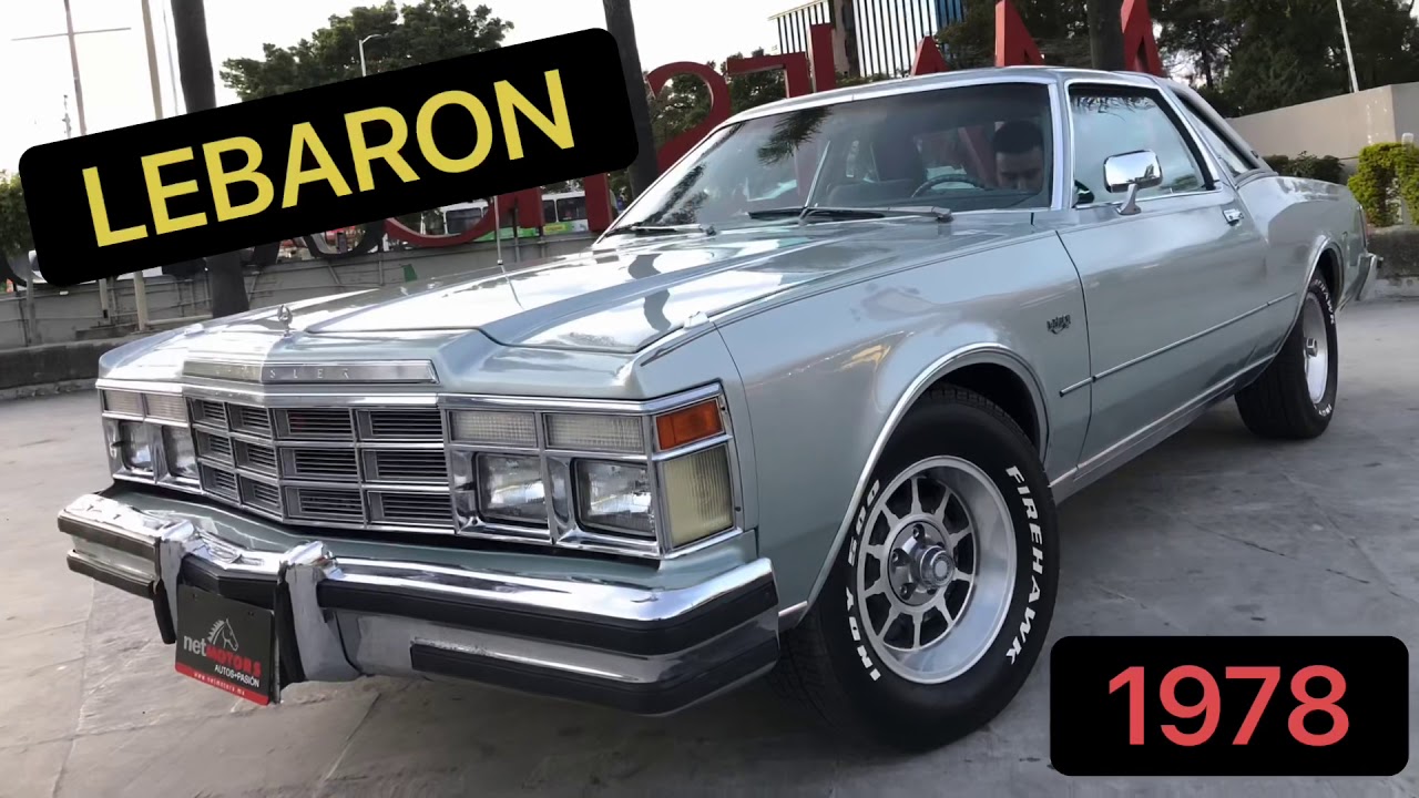 Chrysler LeBARON 1978 en Venta de Cl&aacute;sicos Netmotors