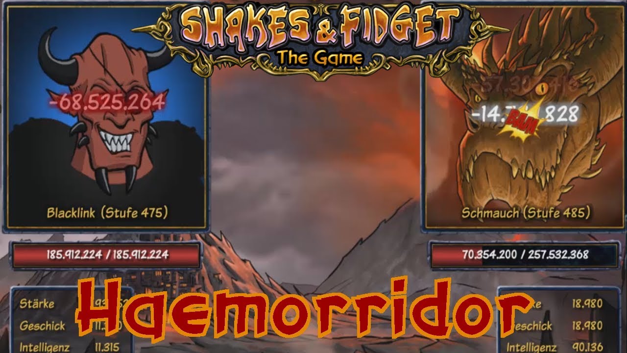 Shakes and Fidget: Neuer Dungeon - H&auml;morridor
