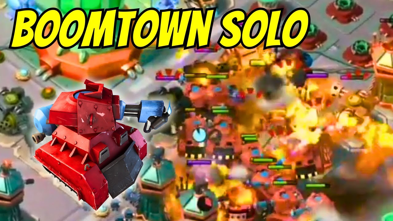 Boomtown Solo - All Scorcher Strategy (Boom Beach Operations)