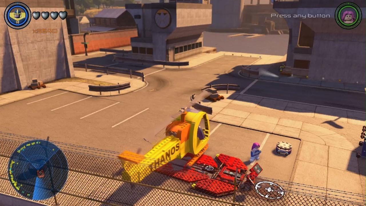 LEGO MARVEL's Avengers - Flying Thanos Copter