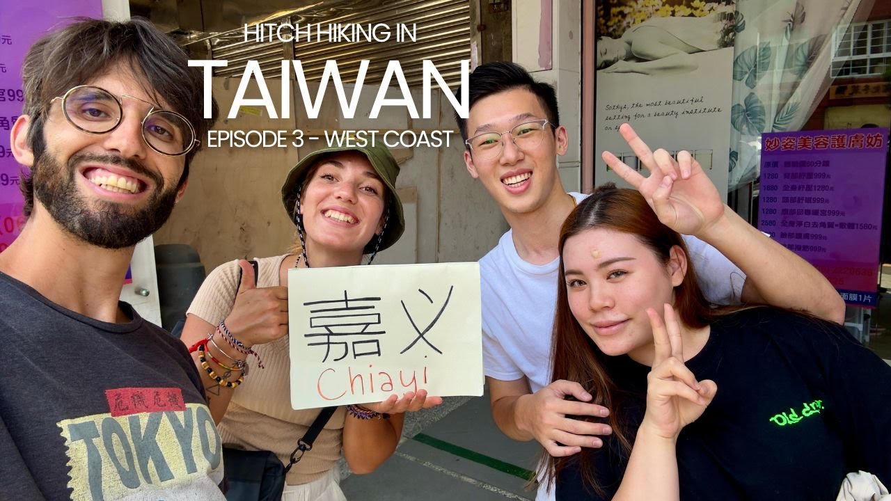TROVIAMO dei RAGAZZI GENTILISSIMI in AUTOSTOP | Taiwan Ep.3 🇹🇼