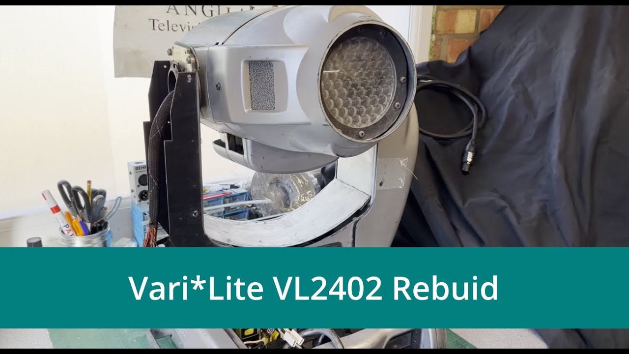 Vari*Lite VL2402 / VL2000 Wash fixture rebuild