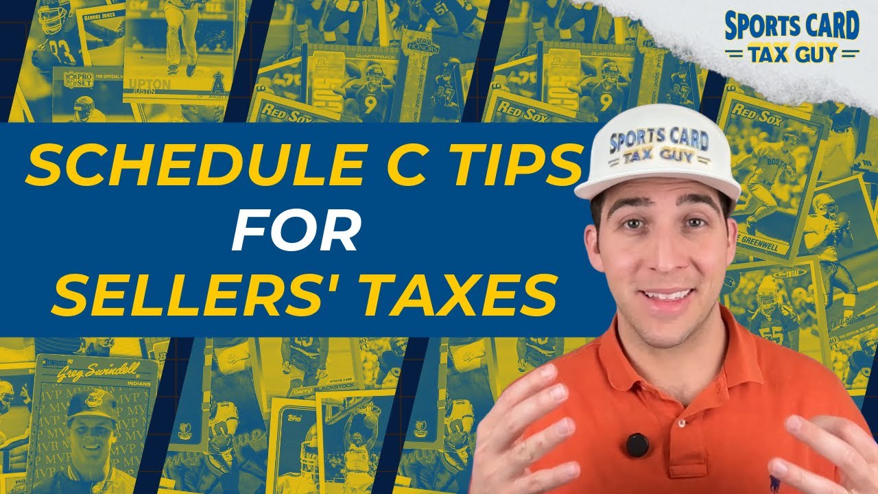 Schedule C Explained: How Sports Card Sellers Can Reduce Their Taxable Income
