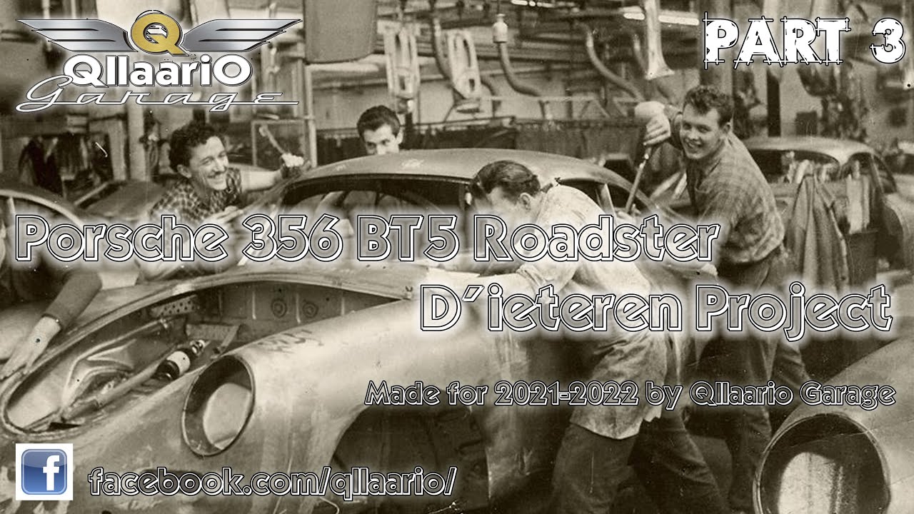 1961 Porsche 356 BT5 Roadster D'ieteren body restoration #3.